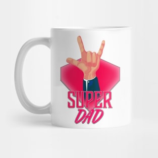 Super DAD Devils Horns! Mug